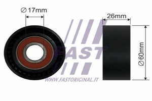 Strammerull, kilerem med ribber, CITROËN,FIAT,LANCIA,PEUGEOT,SUZUKI, 00 005 751 30, 49170-66G00, 5751.30, 96 230 012, 96230012, 96230012