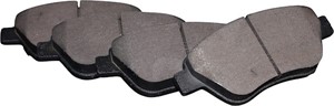Bremseklosser sett, Foran, OPEL ADAM, CORSA D, CORSA D Skåp/halvkombi, 1605184, 1605226, 1605258, 1605353, 1605357, 1605359, 93169174, 9
