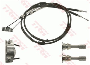 Kabel, parkeringsbremse, Bak, Høyre, Venstre, OPEL CORSA D, CORSA D Skåp/halvkombi, 13214179, 13255757, 13332849, 13355089, 5 22 040, 5
