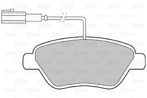 Bremseklosser sett, Framaksel, FIAT SIENA, 77363992, 9949556