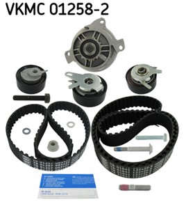 Vannpumpe + registerreimssett, VOLVO 850, 850 Kombi, S70, S80 I, V70 I, V70 II, 046 109 119 E, 046 109 119, 074 109 119 A, 074 109 119 B