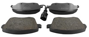 Bremseklosser sett, Framaksel, SEAT,SKODA,VW, 6Q0 698 151 C, 6Q0698151A