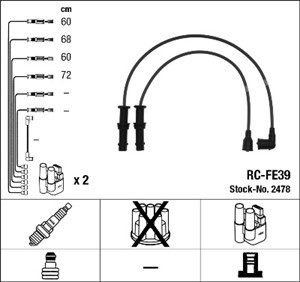 Tennledningssett, SUBARU IMPREZA Kombi, IMPREZA Sedan, 22451AA450, 22452AA090, 22454-AA090