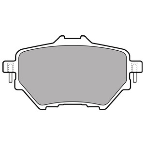 Bremseklosser sett, Bakaksel, CITROËN,OPEL,PEUGEOT,TOYOTA,VAUXHALL, 1609000680, 1617535380, 95525378