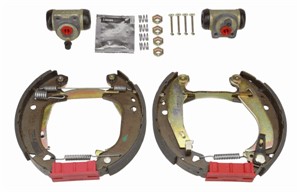 Bremsesko sett, Bakaksel, PEUGEOT 106 I, 106 Van Skåp/halvkombi II, 4141 5H, 4241 3K, 4241 8G