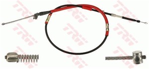 Kabel, parkeringsbremse, Bak, Høyre, Venstre, TOYOTA, 46420-12340, 46420-12350