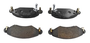 Bremseklosser sett, Framaksel, TOYOTA IST, YARIS, YARIS VERSO, YARIS VERSO VAN, 04465-0D010, 04465-0D040