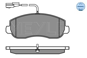 Bremseklosser sett, Framaksel, NISSAN,OPEL,RENAULT,VAUXHALL, 41060-00Q0L, 41060-00Q1E, 41060-00Q2K, 410601061R, 410603847R, 410604386R,