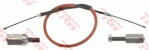 Kabel, parkeringsbremse, Venstre, RENAULT TWINGO II, TWINGO Skåp/halvkombi II, 82 00 428 320