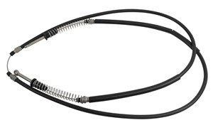 Kabel, parkeringsbremse, Bak, FIAT PANDA, PANDA Skåp/halvkombi, LANCIA Y10, 5 972 833, 7 573 814, 7 738 14