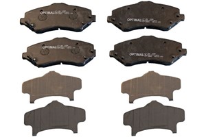 Bremseklosser sett, Framaksel, CHRYSLER,DODGE,JEEP,LANCIA,VW, 68003701AA, 68029263AA, 68029264AA, 68044866AB, 68053152AA