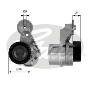 Strammerull, kilerem med ribber, VOLVO S60 I, S80 I, V70 II, XC70 CROSS COUNTRY I, XC90 I, 30637070, 30637961, 30757056, 31251252, 86531