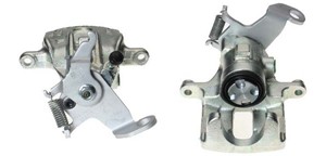 Bremsecaliper, Bak, Venstre, Bak akselen, FORD FIESTA V, 1355133, 4N11 2553 AA