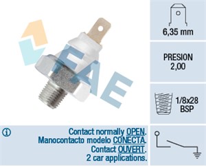 Oljetrykkbryter, FORD MAVERICK, NISSAN TERRANO II, 25240-10G00, 48810-60A00