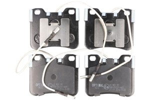 Bremseklosser sett, Framaksel, CITROËN AX, 95619550, 95619601, 95619602, 95619603, 95619611, 95646300, 95647611, 95650936, 95650937, 956