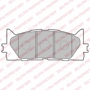 Bremseklosser sett, Framaksel, LEXUS ES, TOYOTA AURION, AVALON Sedan, CAMRY Sedan, 04465-06070, 04465-06080, 04465-06100, 04465-06110, 0