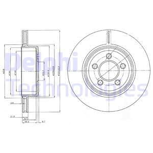 Bremseskive, CHRYSLER 300C, 300C Touring, LANCIA THEMA, 4779209AA, 4779209AB, 4779209AC, 4779209AD, 4779209AE, 4779209AF, 4779209AG