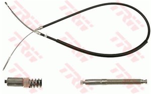 Kabel, parkeringsbremse, Bak, Høyre, Venstre, SEAT TOLEDO I, VW GOLF II, GOLF Van II, JETTA II, 191 609 721 E