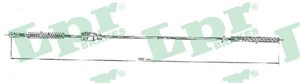Kabel, parkeringsbremse, Høyre, OPEL CORSA B, CORSA B Skåp/halvkombi, TIGRA, VAUXHALL TIGRA Mk I, 522614, 522642, 90445986, 90538699