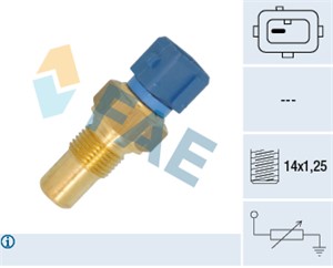 Kjølevæsketemperatursensor, CITROËN XANTIA, XANTIA Break, PEUGEOT 406, 406 Break, 605, 1338 77, 1338.77, 168 990 04 22 S1, 168 990 04 22