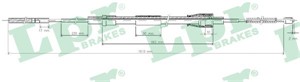 Kabel, parkeringsbremse, Høyre, Venstre, SEAT CORDOBA, CORDOBA Vario, IBIZA II, VW POLO III, POLO CLASSIC III, POLO Variant, 6N0609721F,