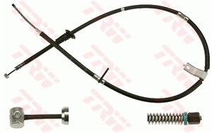 Kabel, parkeringsbremse, Bak, Høyre, HYUNDAI ACCENT I, ACCENT Sedan, 59770-22110
