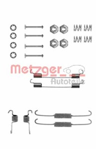 Tilbehørsett, bremsesko, Bakaksel, FORD FIESTA III, FIESTA Skåp/halvkombi, FIESTA Skåp/stor limousine, 6187598, 89FB-2A225-AB