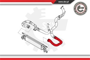 Ladeluftslange, OPEL CORSA D, 13269379, 55559261, 5860033, 5860550