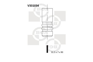 Utløpsventil, AUDI,FORD,SEAT,SKODA,VW, 038109611B, 038109611F, 1100678, 1147708, 1M216505AA, 38109611B, 38109611F, XM216508AA
