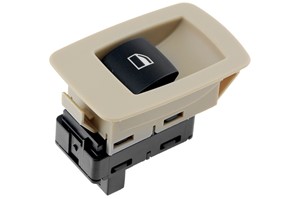 Bryter, vindusløfter, På passasjerside, BMW 5 [E60], 5 Touring [E61], 61 31 6 927 661, 61 31 6 940 313, 61 31 6 951 956, 61319113771, 61