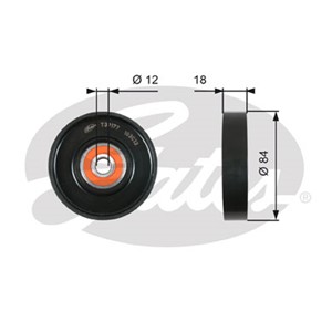 Strammerull, kilerem med ribber, NISSAN MICRA III, 11925-AX00A, 11925-AX00C, 11925-AX00D, 11925-AX010, 11925-AX011, 11925-AX012, 11925-A