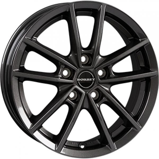 Borbet W Anthracite Dark 6/15 5/100 ET43 B57.1