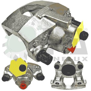 Bremsecaliper, Venstre bakaksel, CHRYSLER VOYAGER IV, VOYAGER / GRAND VOYAGER III, 05003 891AB, 05019 808AA