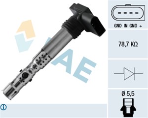 Tennspole, SEAT,SKODA,VW, 03D 905 105 A, 03D 905 105 B, 03D 905 105 C, 03D 905 105 D, 03D 905 105 E, 03D 905 105 F, 03D 905 115 A, 03D 9