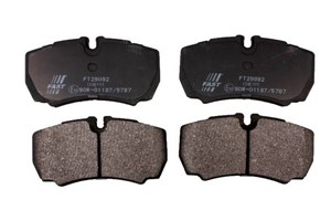 Bremseklosser sett, Bakaksel, IVECO, 1501265, 1718023, 42470841, 42555406, 42560080, 42561101, 42561102, 42567447, 42576680, 504226945,