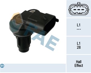 Sensor, kamakselposisjon, HYUNDAI i20 I, i20 II, i20 Coupé II, 39350 3F000, 39350-3F000