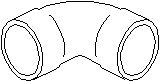 Ladeluftslange, Venstre, SEAT CORDOBA, IBIZA II, VW CADDY Minibus, minivan II, POLO CLASSIC III, 6K0 145 838B