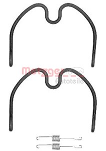 Tilbehørsett, bremsesko, Bakaksel, OPEL AGILA, SUBARU JUSTY III, SUZUKI IGNIS II, WAGON R+ Halvkombi, VAUXHALL AGILA Mk I, 4706740, 9214