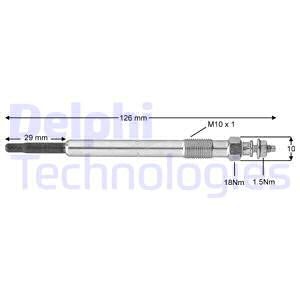 Glødeplugg, OPEL VECTRA B, VECTRA B Halvkombi, VECTRA B Kombi, VAUXHALL VECTRA, 1214045, 1214076, 1214322, 88900719, 90464737, 93183990,
