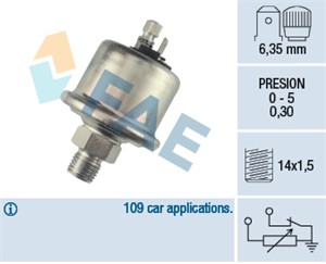 Sensor, oljetrykk, OPEL,VAUXHALL, 078 117 021 A, 09279853, 1252553, 1252558, 78 117 021 A, 852878, 852902, 90040918, 90322088, 90409290