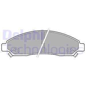Bremseklosser sett, Framaksel, ISUZU D-MAX I, D-MAX Flak/chassi I, 89040317, 8-97329333-0, 8973682510, 8-97368252-0, 8-98051116-0, 8-980