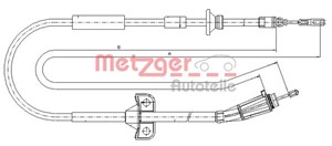 Kabel, parkeringsbremse, Bak, Bakre venstre, Høyre bak, Høyre, Venstre, VOLVO S80 I, V70 II, XC70 CROSS COUNTRY I, 943341922, 9434192, 9
