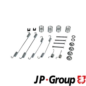 Tilbehørsett, bremsesko, Bak, Bakaksel, CITROËN,DACIA,MERCEDES-BENZ,NISSAN,PEUGEOT,RENAULT, 4100750000, 430861