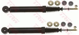 Støtdemper, Framaksel, SUZUKI JIMNY Terrängbil täckt, 41600-81A10, 41600-81A11