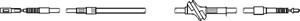 Kabel, parkeringsbremse, Bak, AUDI 100 C4 Avant, 100 C4 Sedan, A6 C4, A6 C4 Avant, 4A0 609 721D
