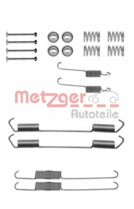 Tilbehørsett, bremsesko, Bak, CITROËN,FIAT,PEUGEOT