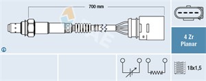 Lambdasonde, Høyre, AUDI,SEAT,SKODA,VW, 022 906 262 AH, 030 906 262 D, 030 906 262 E, 030 906 262 L, 06A 906 262 AG, 06A 906 262 G, SG-1