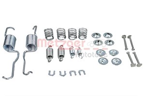 Tilbehørsett, bremsesko, Bakaksel, DAIHATSU,TOYOTA, 0440684000