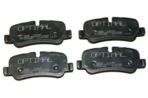 Bremseklosser sett, Bakaksel, LAND ROVER DISCOVERY III, DISCOVERY VAN III, RANGE ROVER SPORT I, LR-019627, SFP500020, SFP500021, SFP5000