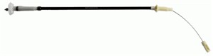 Kabel, clutchbetjening, VW GOLF II, JETTA II, 191 721 335 C, 191 721 335 M